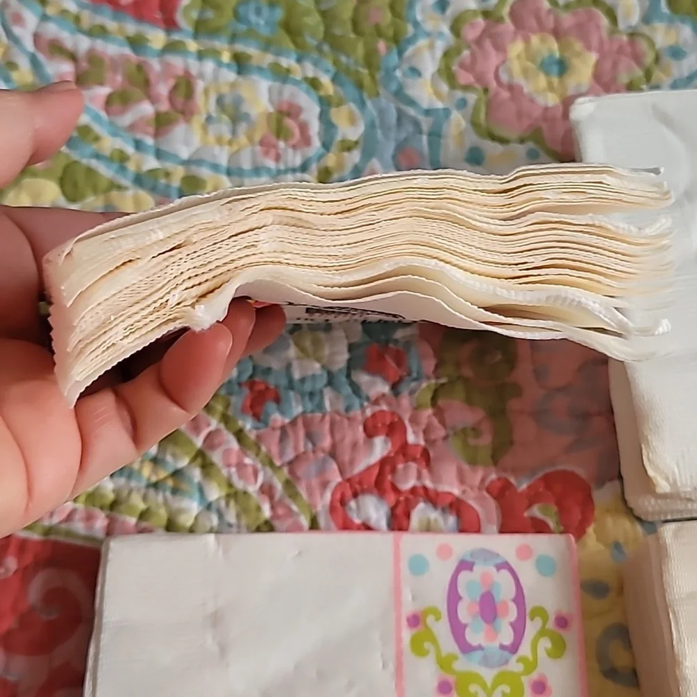 Vintage Colorful Decorative Napkins Set